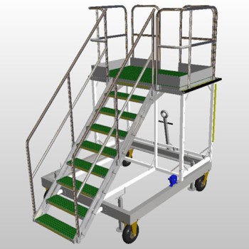 轨道交通车辆维修平台