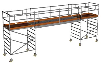 轨道交通车辆维修平台